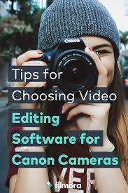 Canon Camcorder Video Editing Software How To Edit Canon Videos Video Editing Software Video Editing Canon Camera