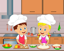 Explore the 40+ collection of kitchen utensils clipart images at getdrawings. Boy Girl Cooking Stock Illustrations 2 556 Boy Girl Cooking Stock Illustrations Vectors Clipart Dreamstime
