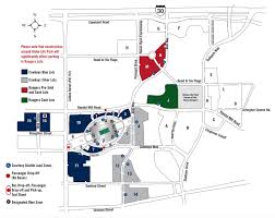 accessible at t stadium parking ramps maps rates