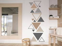 Modern Triangles Modern Triangles Wall Paint Designs Bedroom Wall Paint Bedroom Wall Designs
