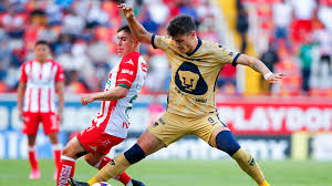 1/2 means in the end of the first half necaxa will be leading but the match will end pumas winning. S Endpsesvsoom