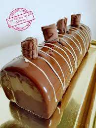 Buche Mousse Nutella Et Kinder Bueno Les Patisseries De Manon Idee Dessert Noel Buche De Noel Au Nutella Nappage Chocolat