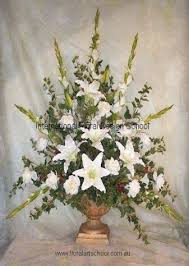 26 Ideas Flowers Arrangements For Church Pulpit Large Floral Arrangements Large Flower Arrangements White Flower Arrangements