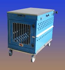 Blue East Coast Folding Dog Crate