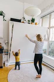 Alison Trevor And A Baby In 600 Square Feet Murphy Bed Ikea Modern Murphy Beds Murphy Bed Plans