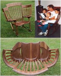 Rocking Chair Cradle Combo Perfect For Your New Baby Diy Rocking Chair Rocking Chair Makeover Rocking Chair