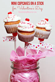 Try icing with almond paste for a more festive touch. Mini Cupcakes On A Stick For Valentine S Day Home Cooking Memories
