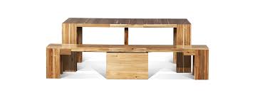 Transformer Expandable Dining Table In Hardwood 3 0 In 2020 Expandable Dining Table Wooden Dining Tables Table