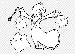 Maybe you would like to learn more about one of these? Rosalina Princess Peach Princess Daisy Mario Coloring Book Rosalina Angle White Png Pngegg