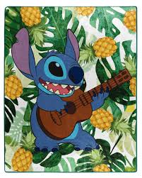 Check spelling or type a new query. Home Furniture Diy New Disney Lilo Stitch Ukulele Guitar Stitch Super Plush Throw Blanket 50 X60 Globalgym Parsberg Com