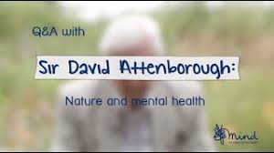 World renowned naturalist, sir david attenborough, has told a un climate change conference that the continuation of civilisations and of the natural world is in the hands of world leaders. Sir David Attenborough Mental Health And Nature Youtube
