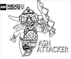 Lego Nexo Knights Ausmalbilder Dreadeorg