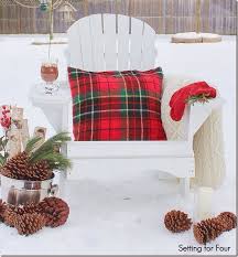 Winter Muskoka Chair Idea Rustic Furniture Outdoor Dining Chair Cushions Diy Chair