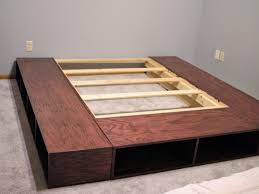 A modern platform bed will make your bedroom look stylish. Make Your Own Platform Bed With Storage Inspiration Laboratories