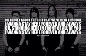 Forever And Always My Dream My Valentine Lyrics Bullet For My Valentine Always Lyrics