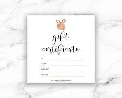 Use the certificate maker to edit the text, layout, orientation, add your own images, and print for free. Gift Card Voucher Template Insymbio
