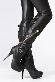 Black And Gold Boots Pin On Boots And Heels