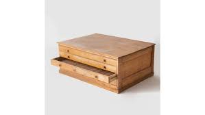 40 1/2w x 28 1/2d x 22hmedium: Cecil Flat File Coffee Table Loot Rentals