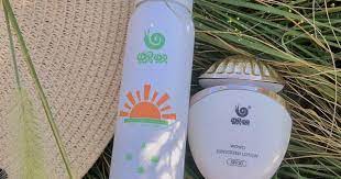 防晒防护来一套 护肤更养肤 蜗蜗植能量养肤防护露 隐形隔离 严防死守紫外线 蜗蜗防晒乳 享受阳光 但不会被晒黑