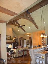 Wood Trusses Straight Or Arched Design Possibilities Wood Truss Fake Wood Beams Vaulted Living Rooms