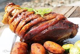 Schweinshaxe Recipe Crispy Roasted Pork Knuckle Or Ham Hock Step By Step Pictorial Recipe Pork Trotter Recipe Schweinshaxe Recipe Pork Knuckle