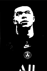 Convert portrait-kylian-mbappe.svg to STL