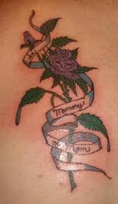 See more ideas about tattoos, in loving memory tattoos, memorial tattoos. Purple Rose Striped With Loving Memory Tattooimages Biz