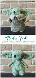 10 Amigurumi Yoda Crochet Patterns Tricot Et Crochet Crochet Amigurumi Modeles De Crochet