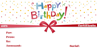 Official form 424 certification to court of appeals by all parties. Birthday Gift Certificate Template Free Printable Insymbio