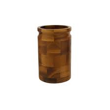 Pot A Ustensile En Bois D Acacia Pratique Et Tres Esthetique Ce Pot A Ustensile Est Ideal Pour Ranger Vos Ustensiles Dans V Ustensiles En Bois Ustensile Pots