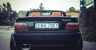 Bmw E36 3 Series Cabrio Black Stance Bmw E36 Bmw E30 Cabriolets