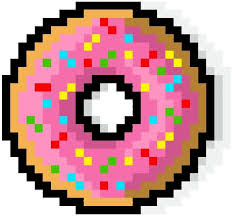 Pink Doughnut アイロンビーズ ビーズ