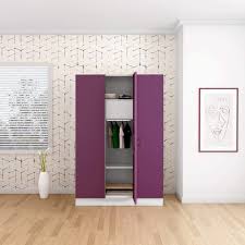 Compare prices on popular products in wall decor. Godrej Interio Slimline 3 Door Almirah With Locker Textured Finish Textured Purple Amazon In Furniture