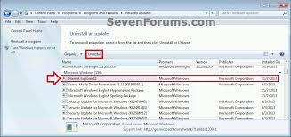 Seamless with windows, it just works the way that you want. Internet Explorer 11 Uninstall In Windows 7 Windows 10 Forums