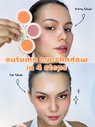 AUTUMN EYESHADOW IN 4 STEPS 🍁