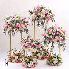 Get swept away to wine country via the napa valley wine train! Artificial Flowers With Stands For Wedding Centerpieces Table Etsy Wedding Centerpieces Wedding Table Centerpieces Wedding Stage Decorations