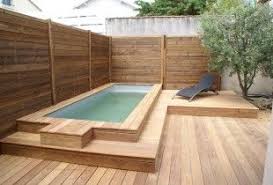 piscine beton semi enterree small backyard pools small pools swimming pool house