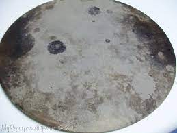 Clean Stoneware Pan Pampered Chef Pizza Stone My Repurposed Life Rescue Re Imagine Repeat
