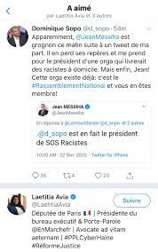 Géopôles n°30 avec jean messiha : Jean Messiha No Twitter Pour D Sopo Chantre De La Cause Noire Je Vaux Moins Qu Un Chameau Et Laetitiaavia De Enmarche Aime Dans Les Annees 30 Les Racistes Disaient Des Juifs