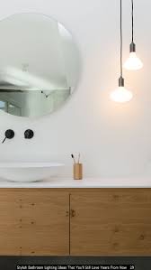 Here, we'll take you through some bathroom ceiling. 49 Stylish Bathroom Lighting Ideas That You Ll Still Love Years From Now Stylish Bathroom Bathroom Pendant Lighting Simple Bathroom