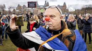 Covid Police And Protesters Clash During Dutch Curfew Demo Bbc News