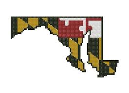 Get unlimited access to hundreds of free patterns. Maryland Flag Cross Stitch Pattern Charm City Stitch