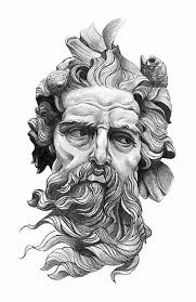 Image Result For Poseidon Hatching Art Zeus Tattoo Poseidon Tattoo Mythology Tattoos
