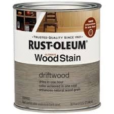 Rust Oleum Ultimate Wood Stain 32 Fl Oz Driftwood Oil Based Interior Stain Staining Wood Driftwood Stain Wood Stain Colors