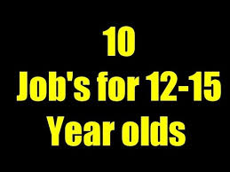The best way to find out if they'll need to complete this step is by consulting with their school's guidance office or your state's. Jobs For 12 15 Year Olds Youtube