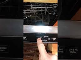 Instead, you'll be pressing some of the other buttons in what's known as a reset sequence. Kitchen Aid Dishwasher Diagnostic Test Mode Youtube