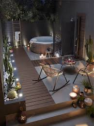 How Do I Decorate A Terrace With Black Pinterest Homedecorgiftss Black Decorate H In 2020 Cheap Backyard Makeover Ideas Patio Design Backyard Patio Designs