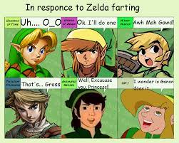 Legend Of Zelda Meme S Hearing Zelda Farting By Princessmononoke123 On Deviantart