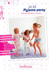 Conseils pour l'organisation, carton d'invitation à envoyer aux copines, idées recettes et petits jeux… vous trouverez dans ce kit tout qu'il faut pour faire de cette fête un vrai rêve ! Pyjama Party Le Kit