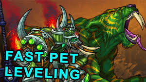 They only differ in their utility and occasionally defensive stampede causes a huge collection of pets to run across your target, dealing heavy damage to your target and all other targets caught in their path. How To Level Up Hunter Pets Fast In Classic Wow Youtube